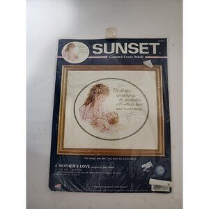 Sunset Kit A Mother's Love Counted Cross Stitch RARE Dimensions New 2005